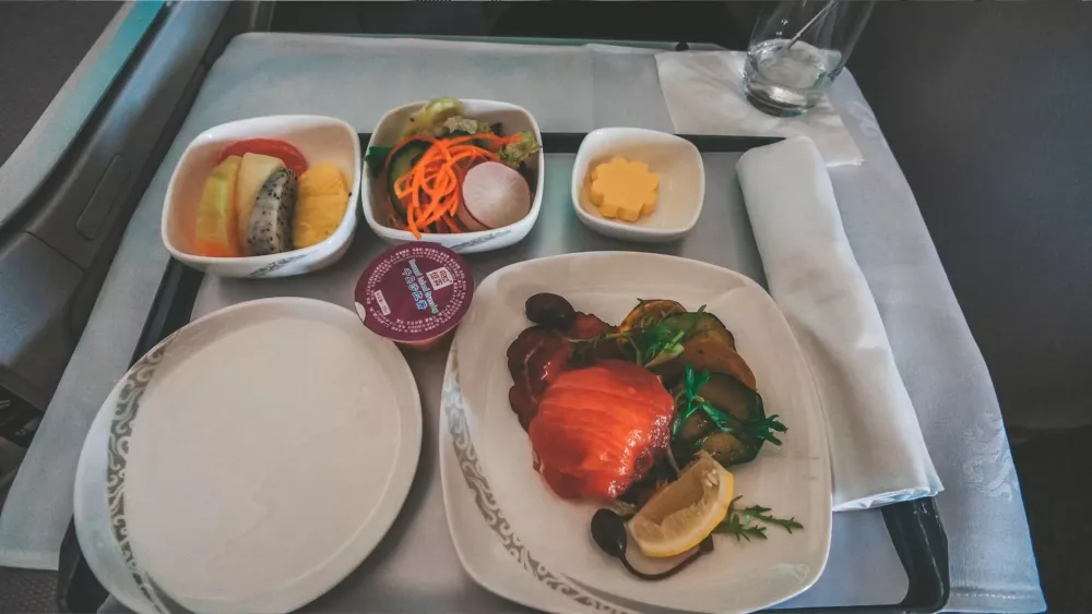 Чем кормят на борту самолетов Air China?