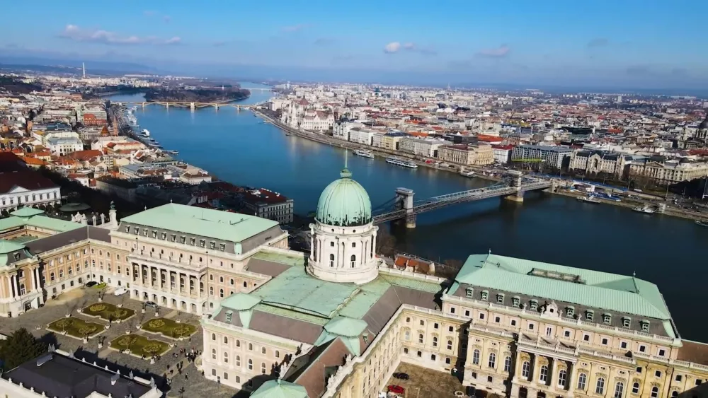 Будапешт - вид с высоты птичьего полета