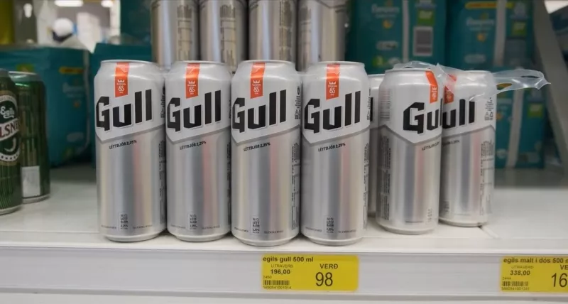 Цены в Исландии - напитки