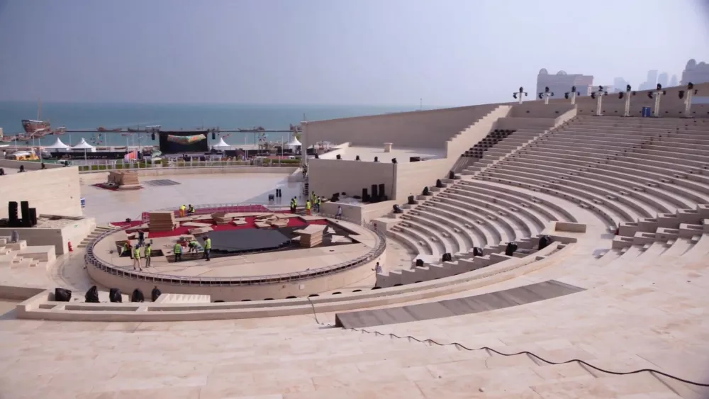 Действующий амфитеатр в Катаре