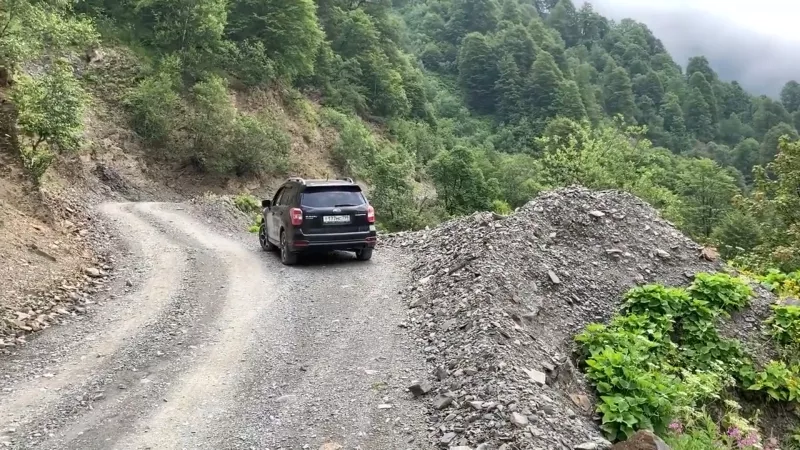 Дорога в Тушетию