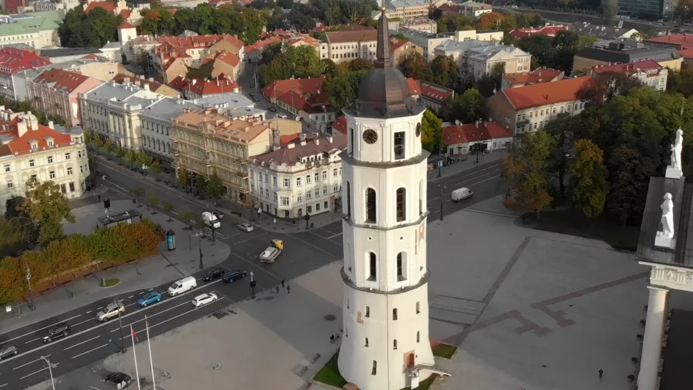 Достопримечательности Вильнюса - старая колокольня