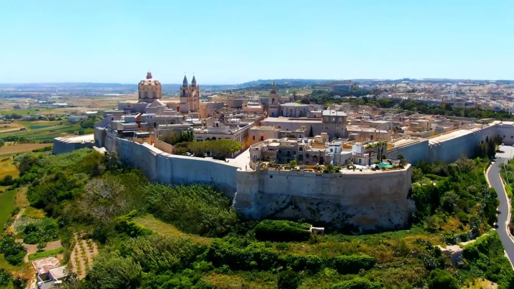 Древняя мальтийская крепость