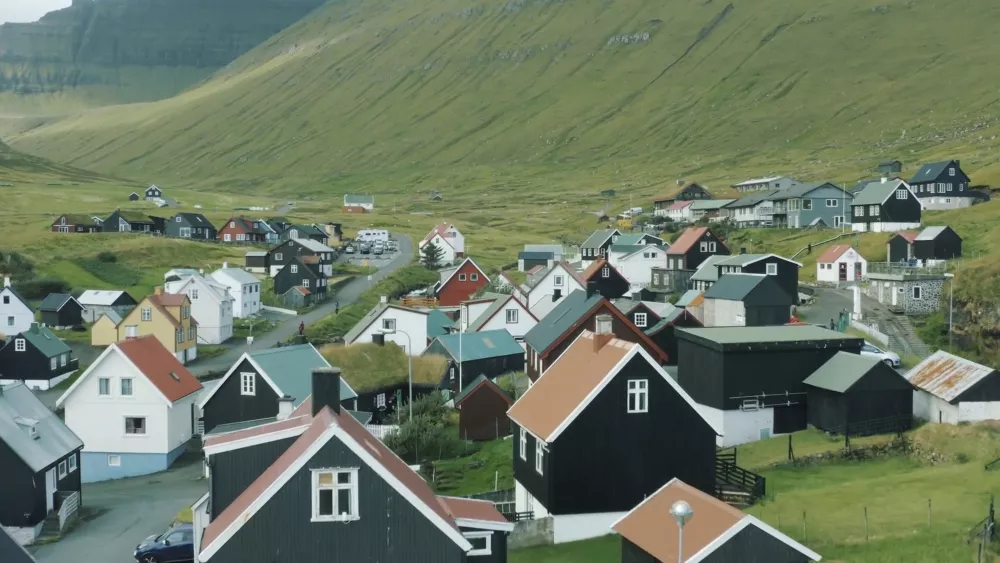 Горные поселения на Фарерских островах