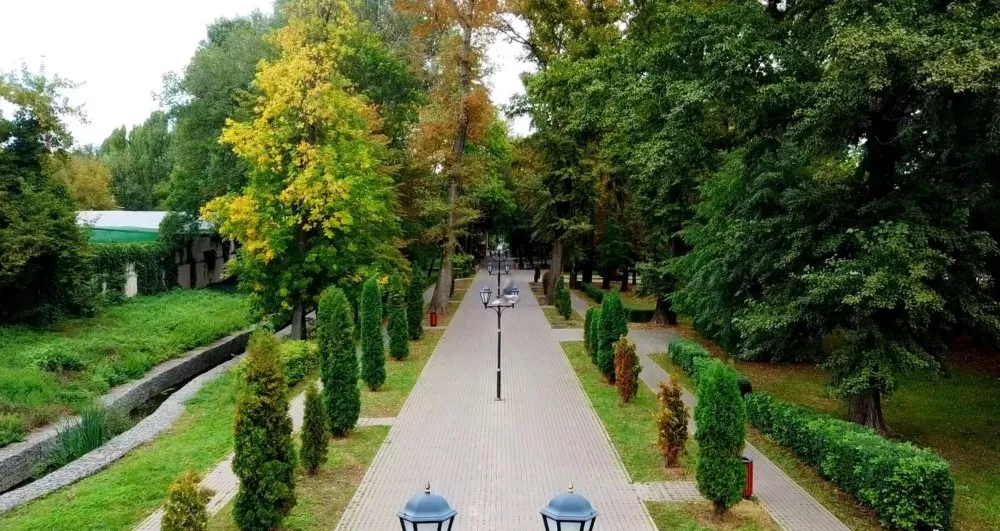Городской парк в Липецке (Беларусь)