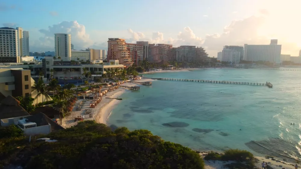 Канкун — крупный курортный город в Мексике