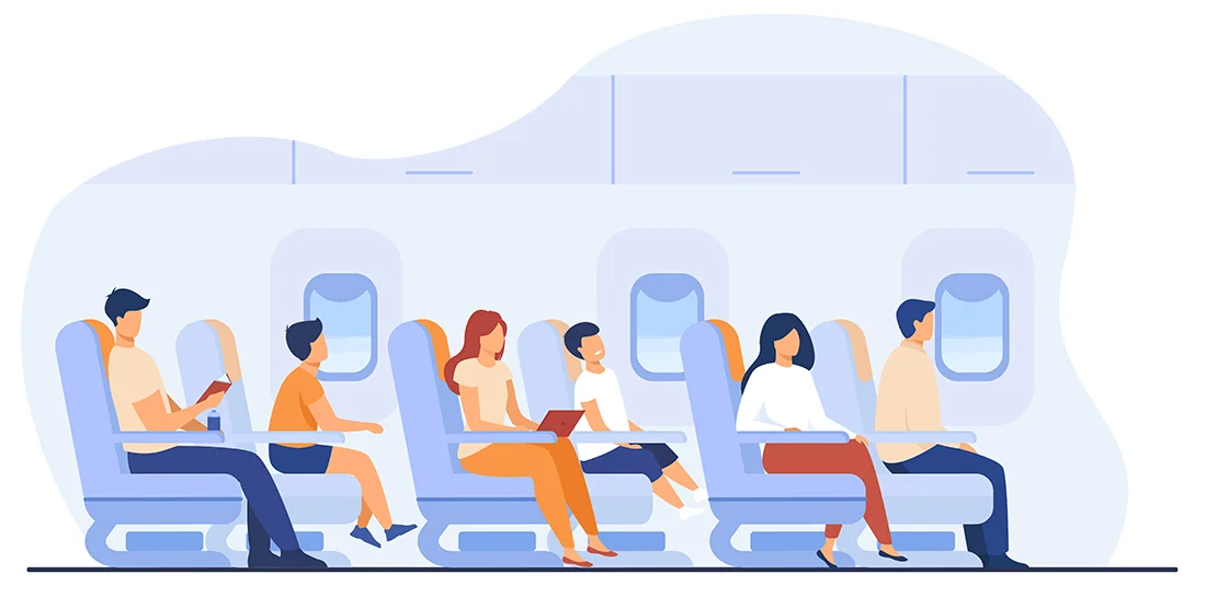 место в самолёте