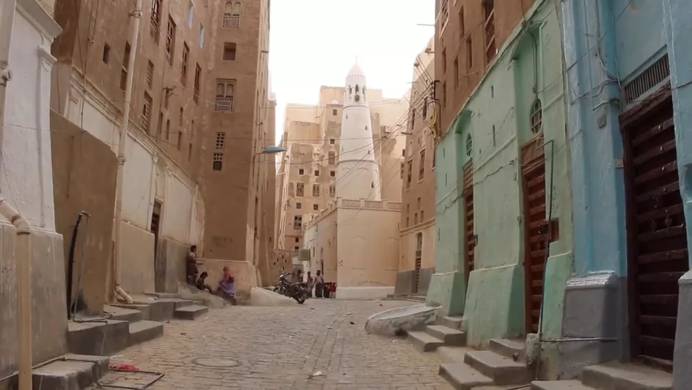 Необычная архитектура зданий в Йемене, построенных из песка и глины