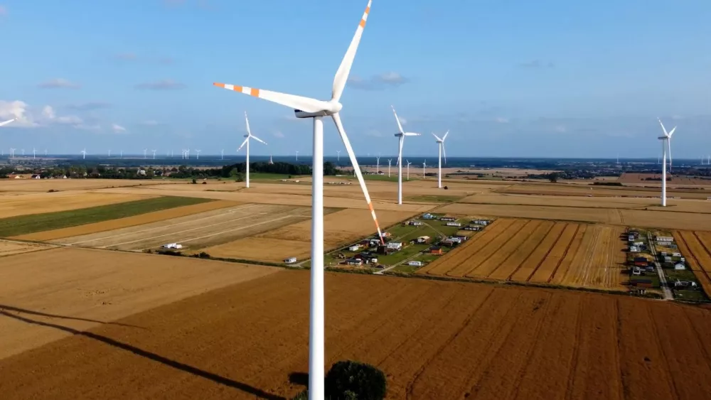 Ветряные генераторы - основной источник энергии в сельской местности в Польше