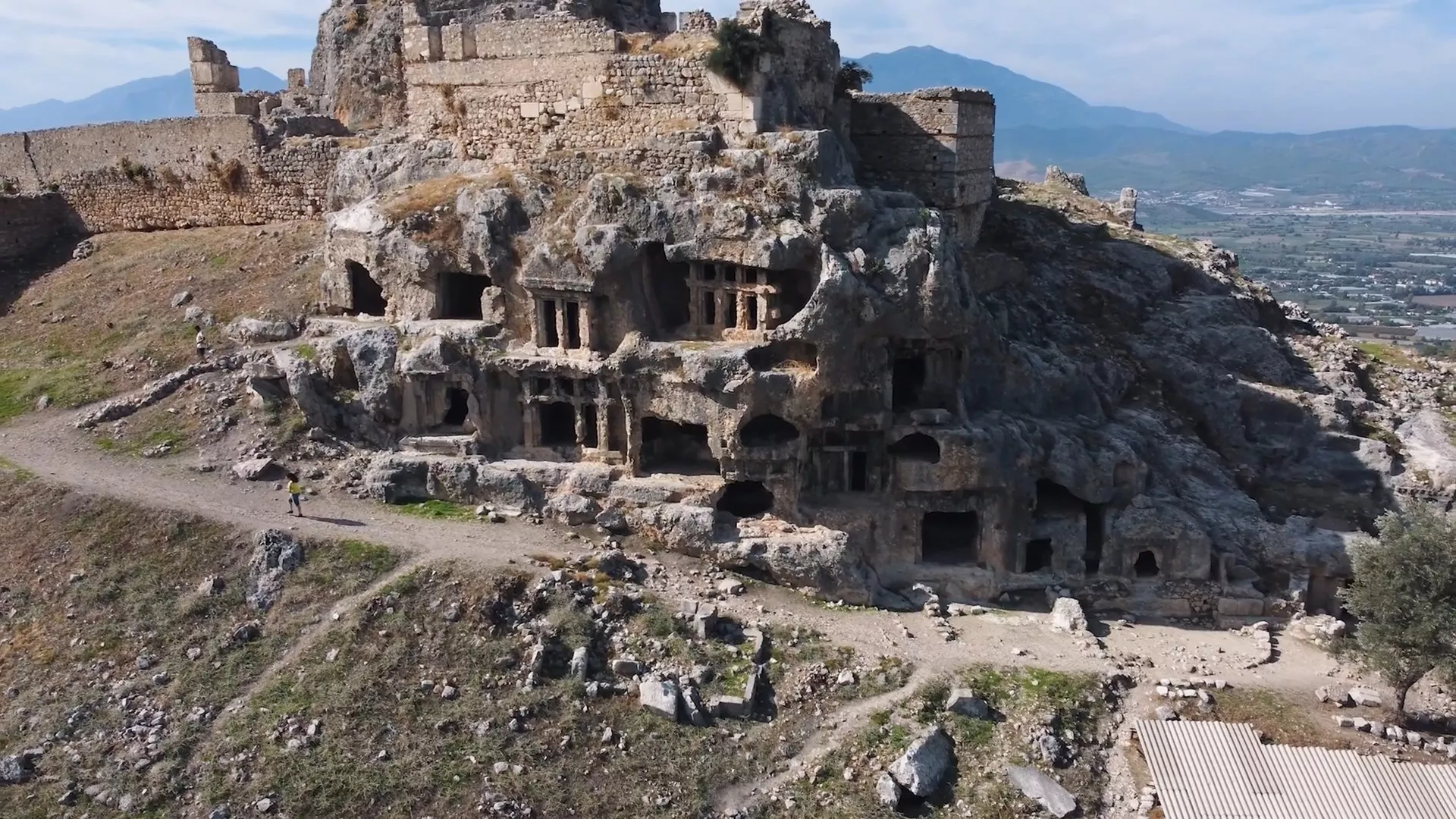 Остатки древнего ликийского города