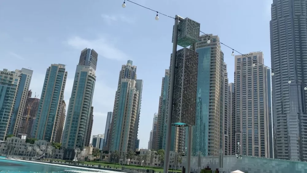Панорама Дубаи