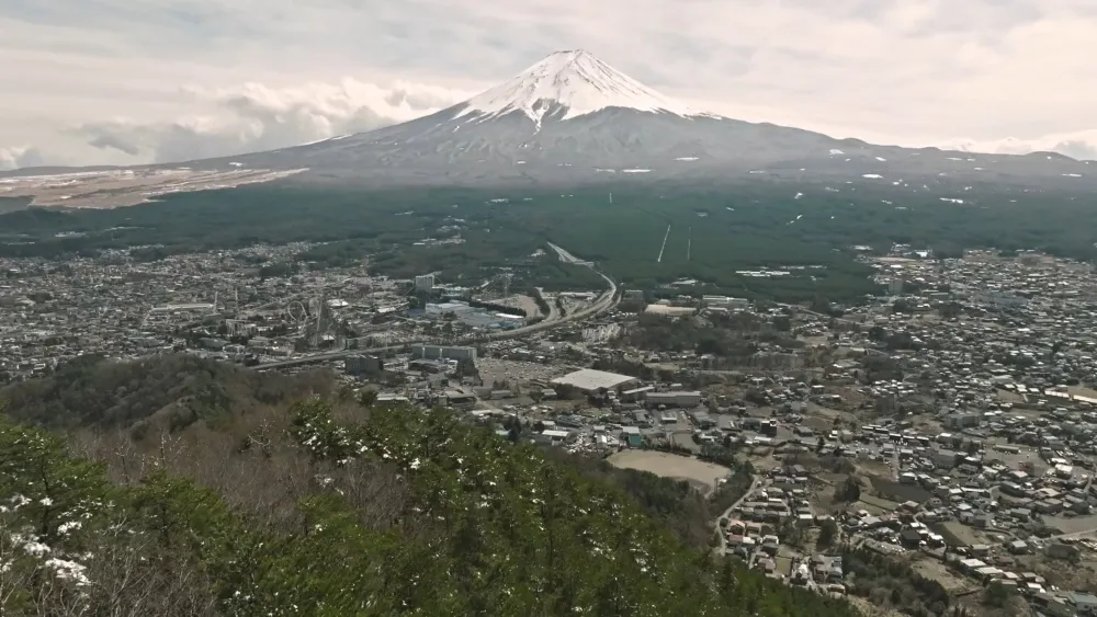 Панорама Фудзи и Кавагутико