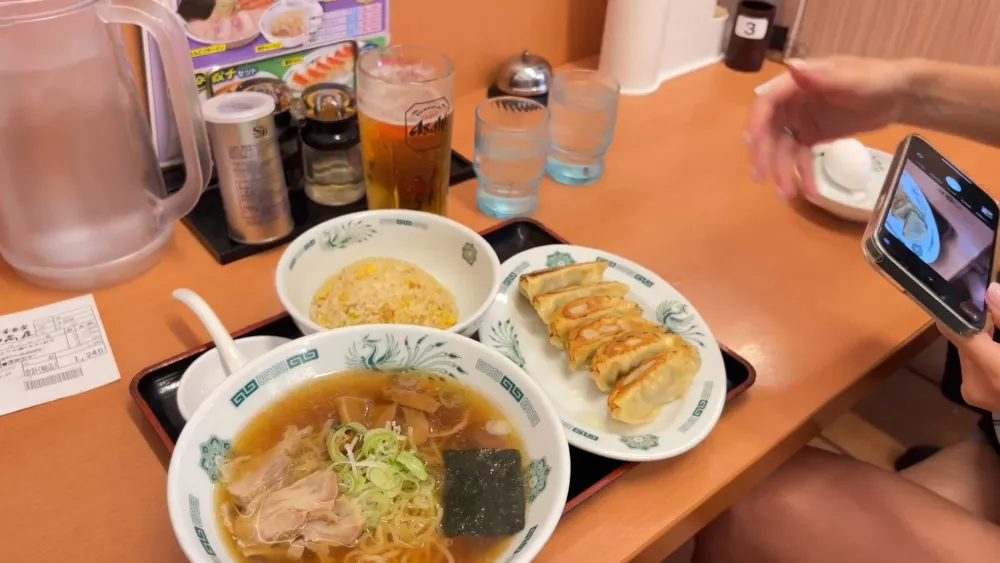 Первое знакомство с японской кухней