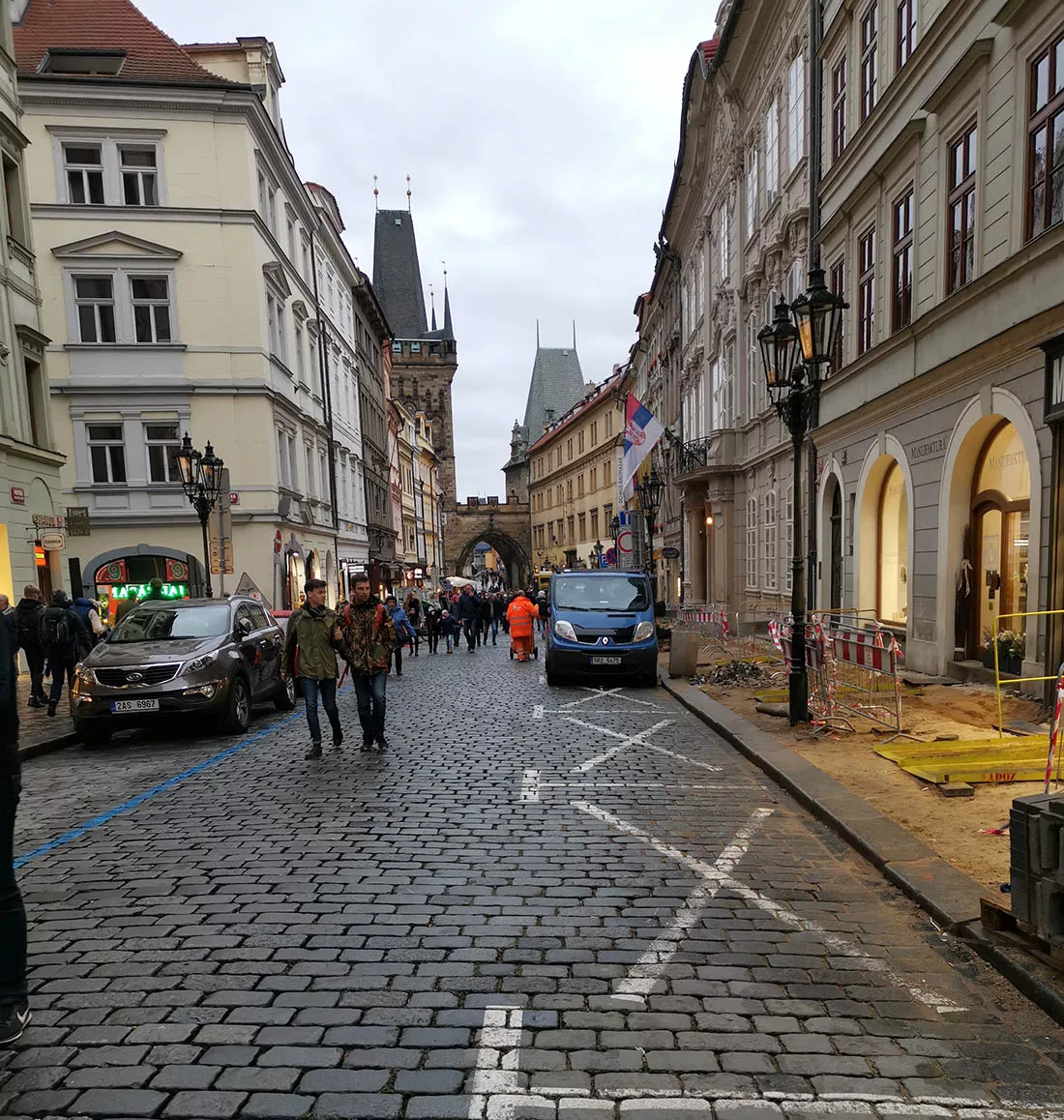Прага, улицы