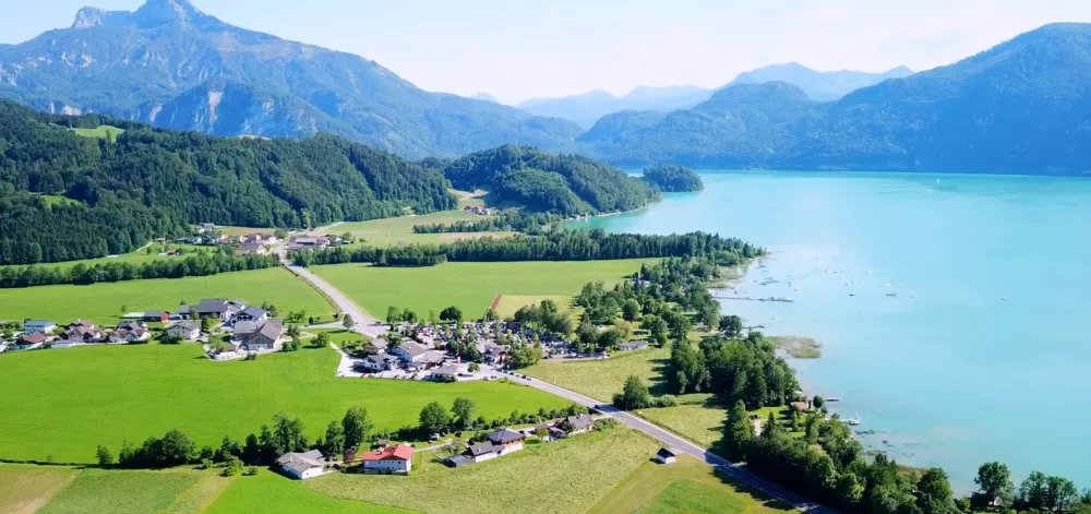 Прекрасные ландшафтные пейзажи в Австрии