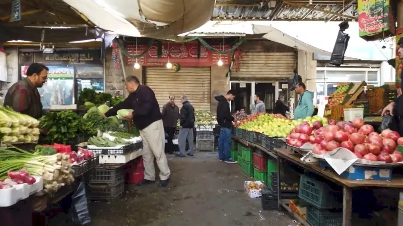Продуктовый рынок в Аммане