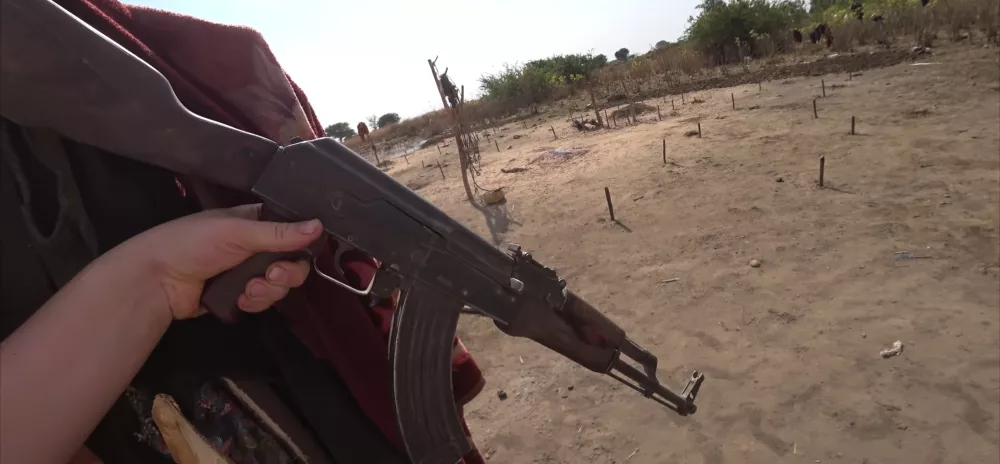 В Судане даже простой пастух ходит с оружием