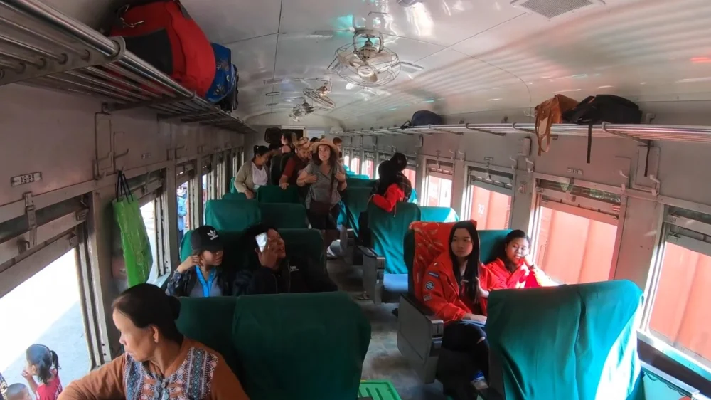Путешествие по Мьянме на поезде