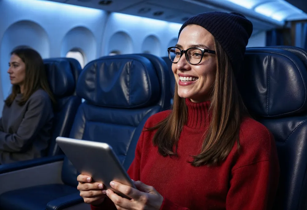Развлечения во время полета