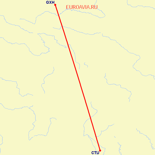 перелет Ченгду — Милденхолл на карте