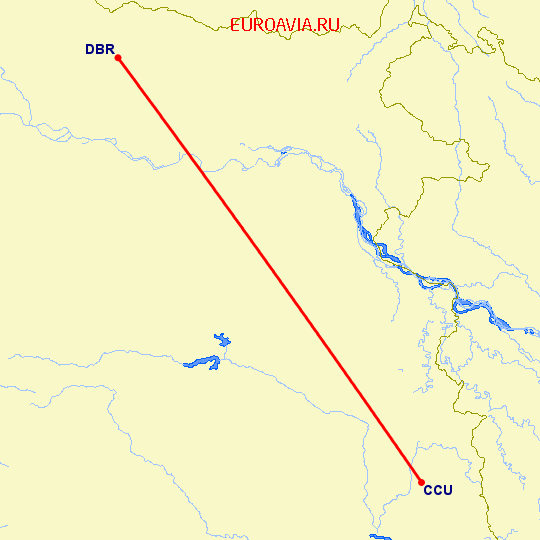перелет Дарбханга — Kolkata на карте