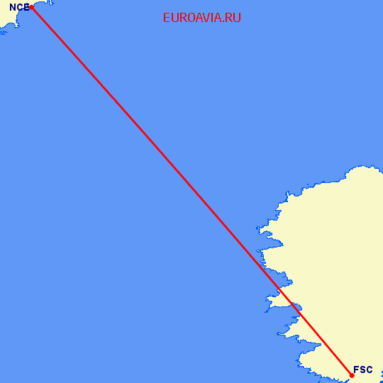 перелет Figari — Ницца на карте