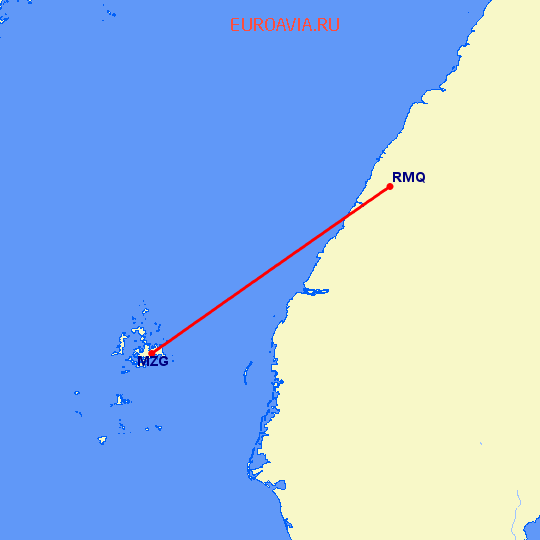 перелет Макунг — Тайчунг на карте