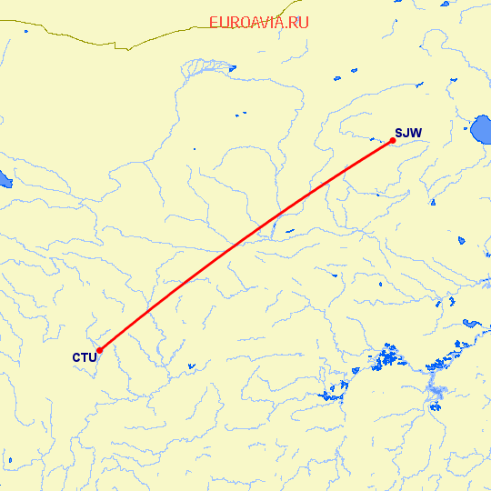перелет Шицзяжун — Ченгду на карте