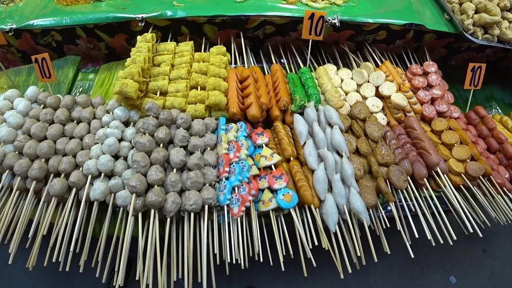 Рынок Чианграя - от количества вкусностей слюнки текут