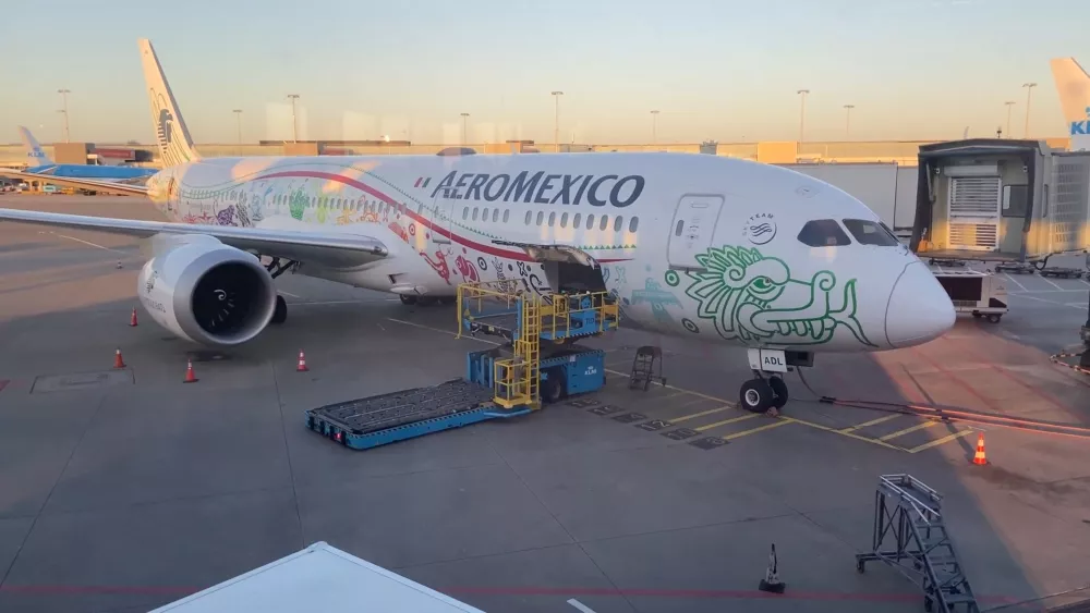 Самолет Aeromexico-Aerovias