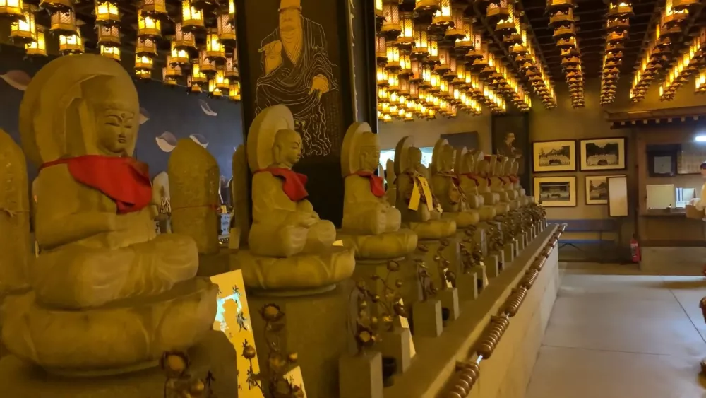 Статуи Будды в храме