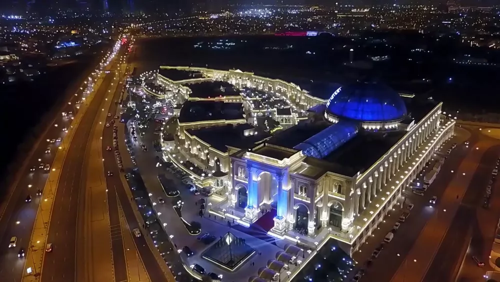 Столица Катара - вечерняя Доха