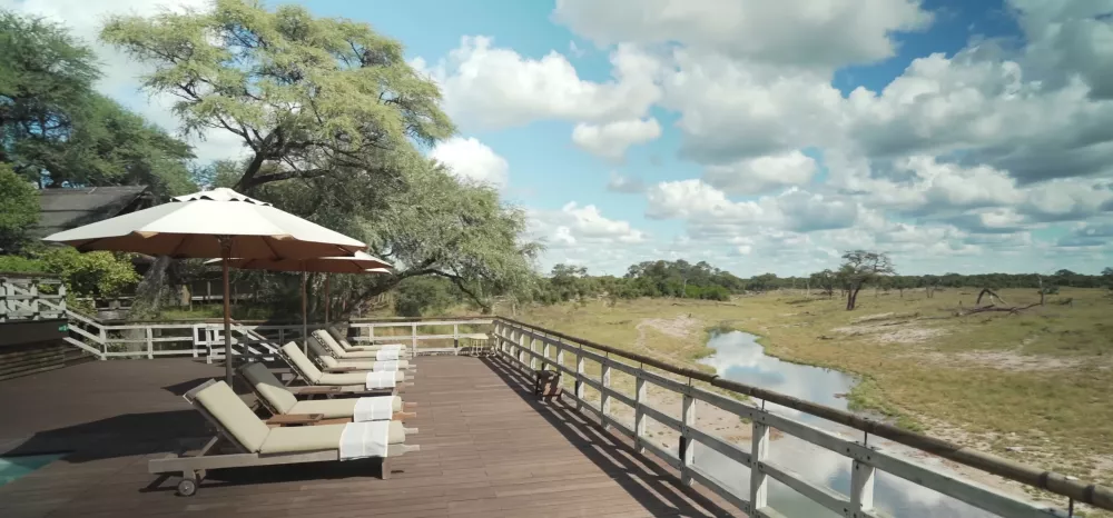 В национальных парках Ботсваны существуют зоны для отдыха, которые выполняют также и функции обзорных площадок