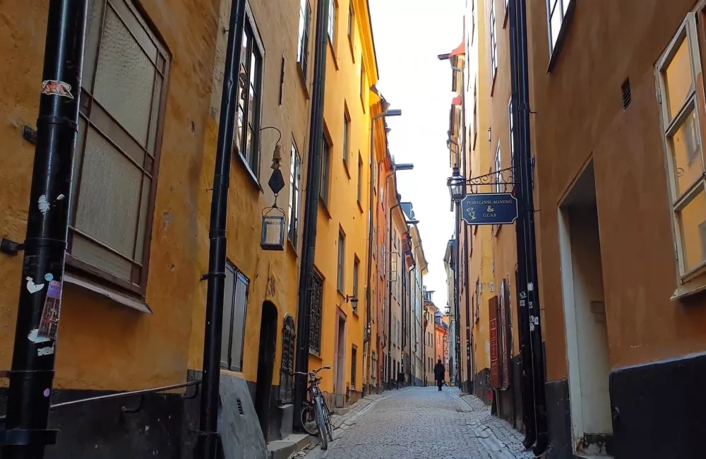 Тихие улочки Стокгольма