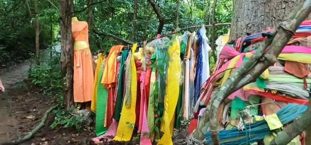 Традиции местных жителей - жертва лесным духам