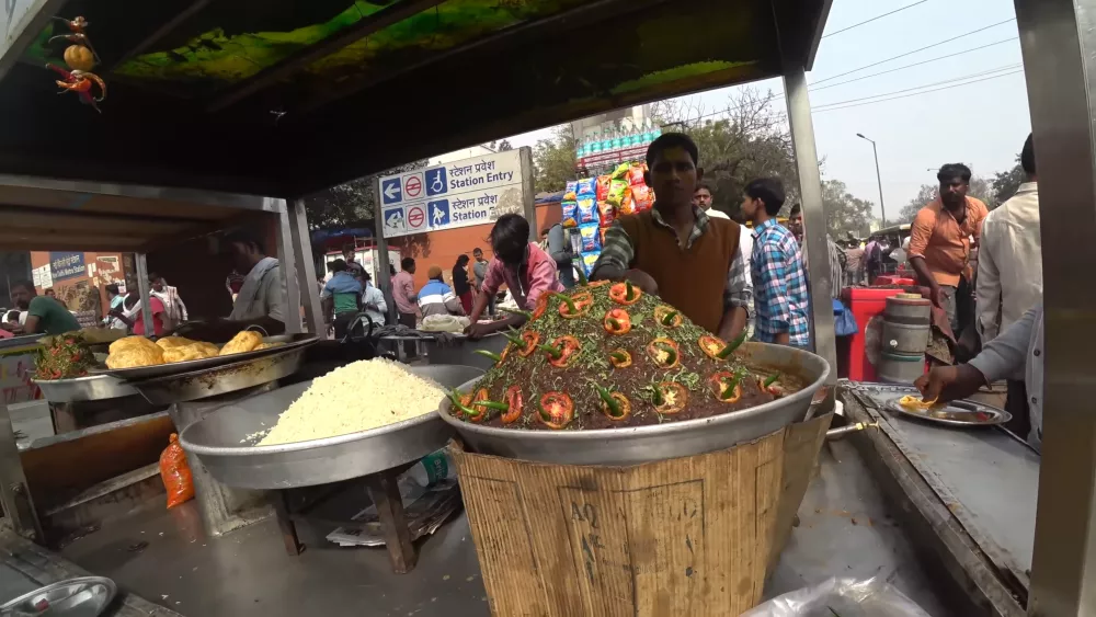 Уличная еда в Дели