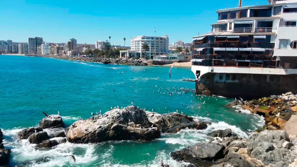 Винья-дель-Мар — один из самых популярных чилийских курортов на Тихом океане