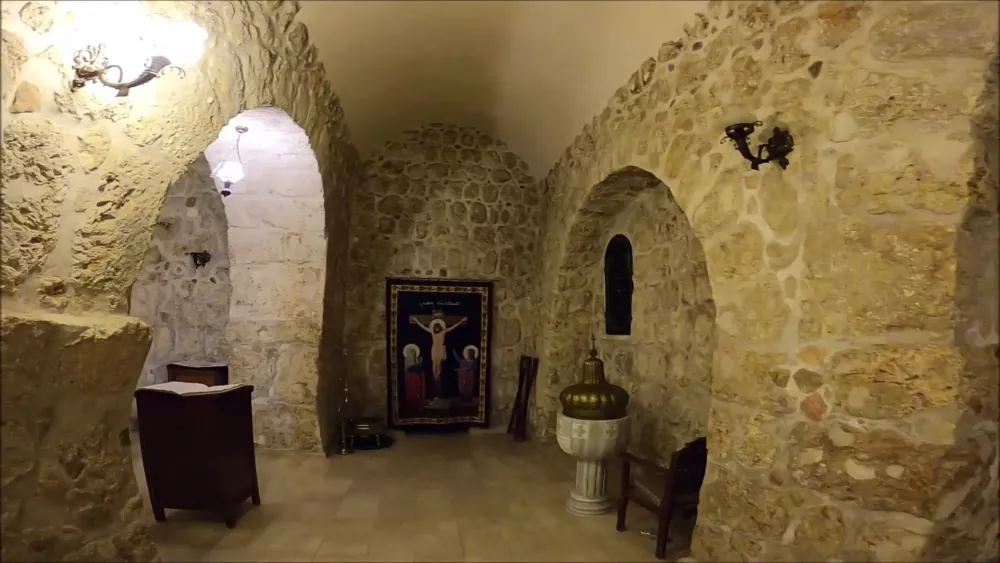 Внутренние помещения монастыря Мор-Габриэль