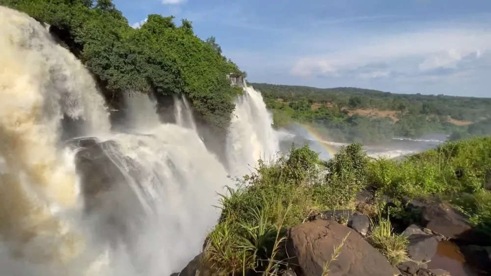 Водопад Боали — один из самых интересных водопадов в Центральноафриканской Республике
