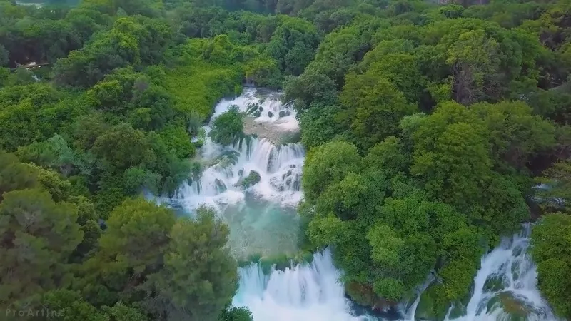 Водопады Хорватии - природа