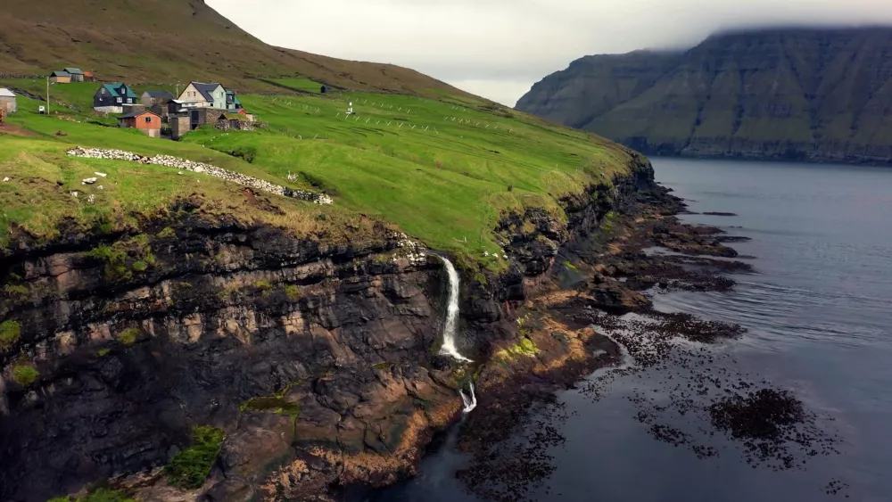 Водопады Фарерских островов