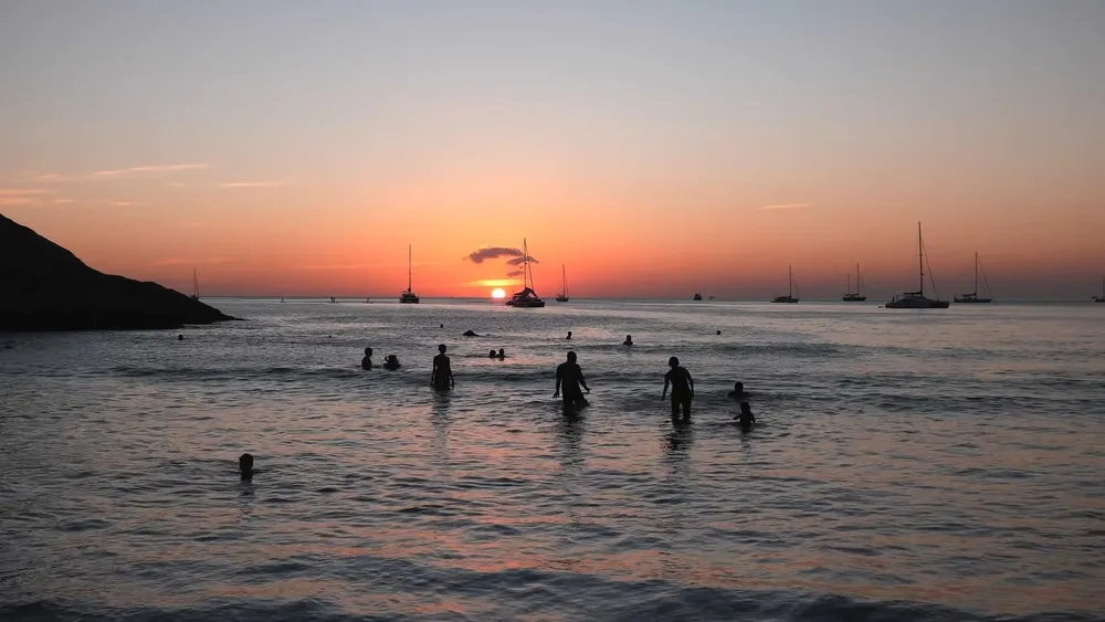 Волшебные закаты на пляжах Таиланда