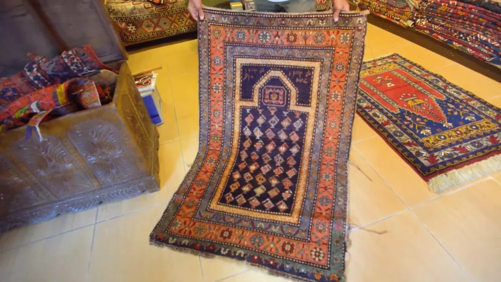 Вязаные турецкие ковры