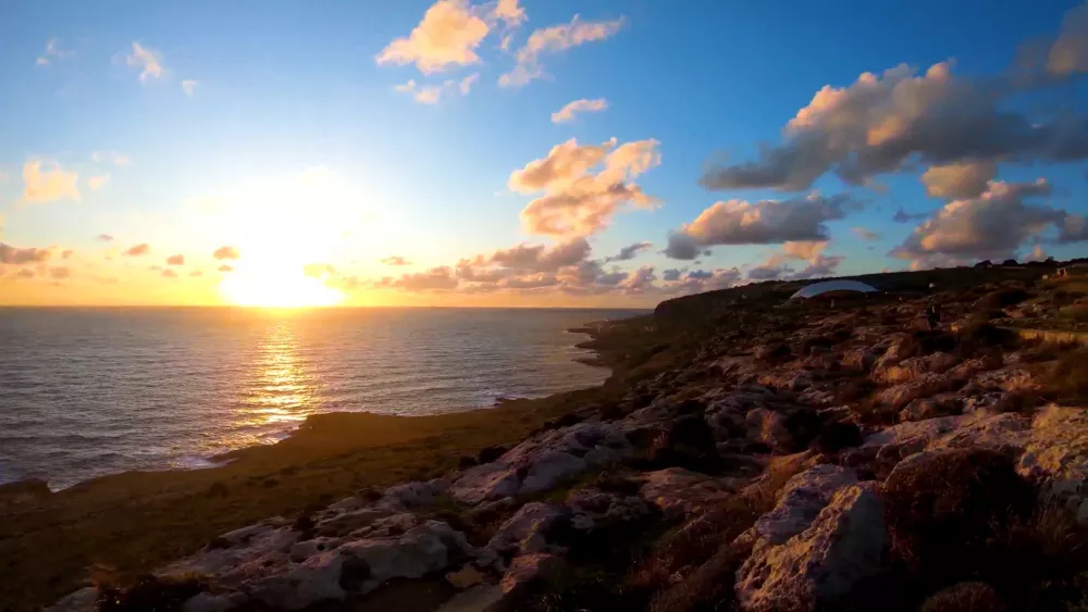Закат на берегах Мальты