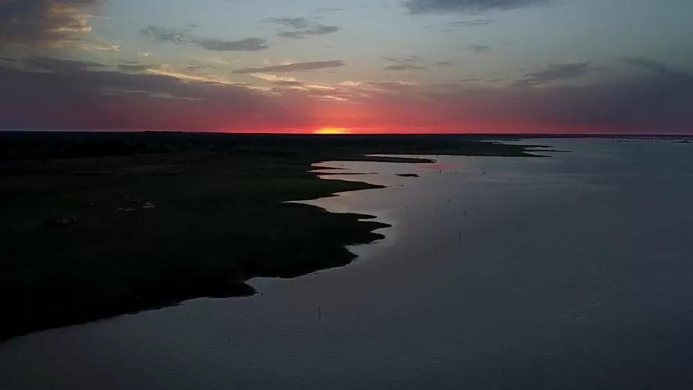 Закат на побережье Буркина-Фасо