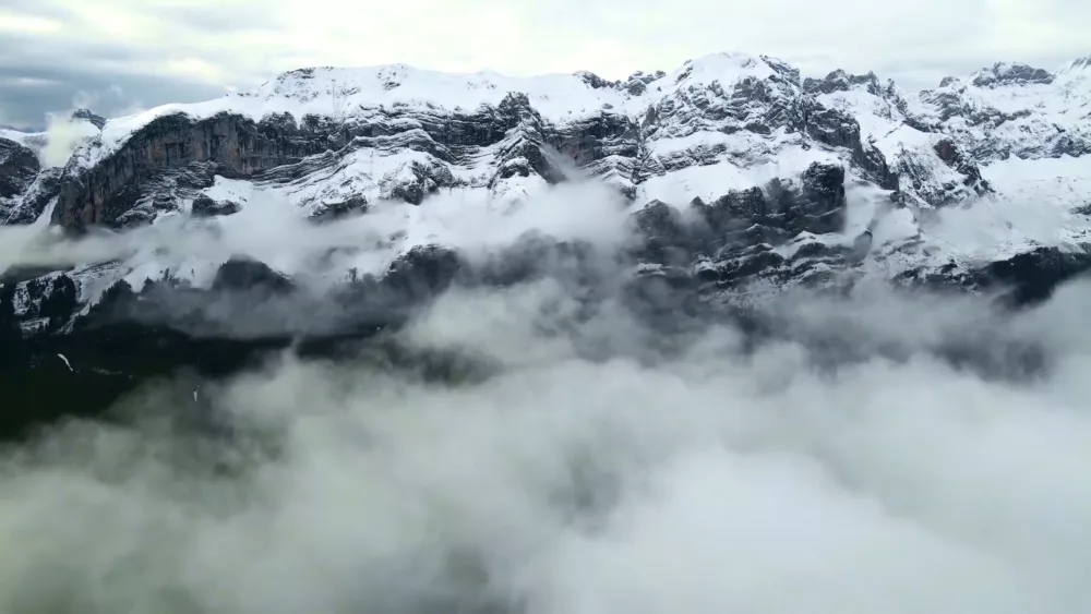Захватывающие виды на горы Швейцарии